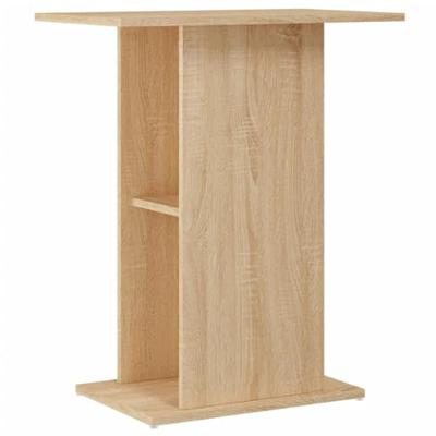 Aquariumstandaard 60,5x36x72,5 cm bewerkt hout sonoma eiken - thumbnail