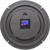 NeXtime ne-3164 wandklok dia. 35 cm, bol glas, 'blauw moon dome' - thumbnail