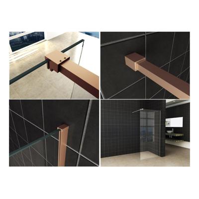 Profielset met Stabilisatiestang 120cm Geborsteld Koper Profielset met Stabilisatiestang 120cm Geborsteld Koper