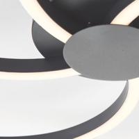 Brilliant Dimbare plafondlampFico zwart - G80661/06 - thumbnail