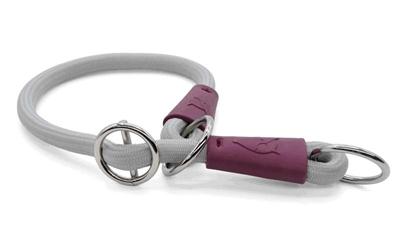 MORSO HALF SLIP HALSBAND HOND SOFT ROPE GERECYCLED GREY GRIJS MORSO HALF SLIP HALSBAND HOND SOFT ROPE GERECYCLED GREY GRIJS