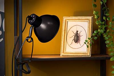 Lucide MOYS - Klemlamp - 1xE27 - Zwart