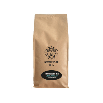 Meesterschap espresso bonen medium roast (8x 1kg)