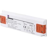 TRU COMPONENTS TC-YSL30F-1202500 LED-transformator Constante spanning 30 W 2.5 A 12 V/DC Geschikt voor meubels, Overspanning, Montage op ontvlambare - thumbnail