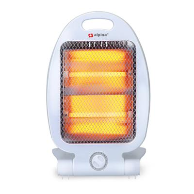Alpina elektrische kachel lq001 halogeen heater 2 warmtestanden 800w