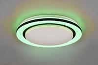 Trio Witte plafondlampCartida wit met zwart - R67244000 - thumbnail