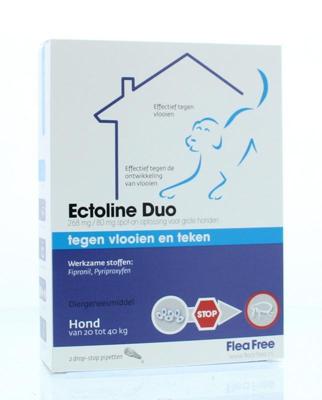 Flea Free Spot-On Combo voor honden 20 - 40 kg 2 pipetten