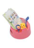 Heless Poppen potje met accessoires - thumbnail