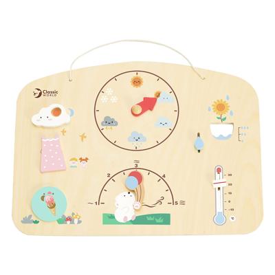 Classic World world houten weermeter