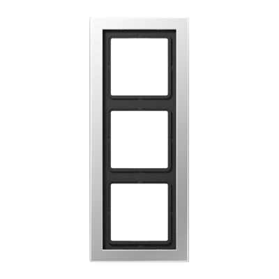 Jung LS990 Design Afdekraam Aluminium 3-voudig ALD2983