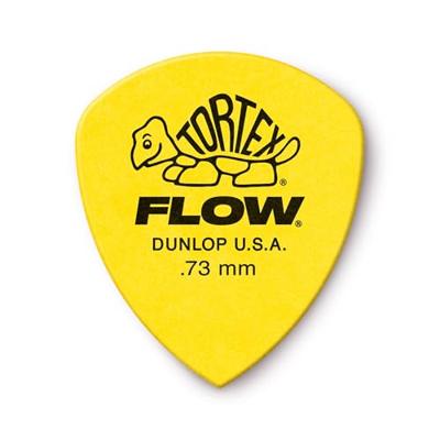 Dunlop Tortex Flow Pick 0.73mm plectrumset (12 stuks)