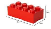 Room Copenhagen LEGO Lunch Box Rood opbergdoos - thumbnail