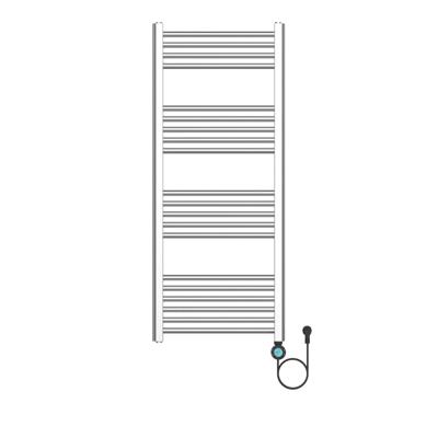 Elektrische Radiator BWS Jane 700W 120x50 cm Smart Wifi Geborsteld RVS Elektrische Radiator BWS Jane 700W 120x50 cm Smart Wifi Geborsteld RVS