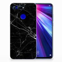 Honor View 20 TPU Siliconen Hoesje Marmer Zwart - Origineel Cadeau Vader - thumbnail