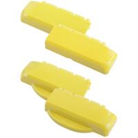 Bopla B SC HB PC-V0-1023 Scharnierverschluss Scharnier Polycarbonaat (V0) Verkeersgeel (l x b x h) 100 x 27 x 48.3 mm 1 stuk(s) - thumbnail