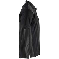 Blåkläder Poloshirt Pique 33241050 | Zwart/Donkergrijs | Maat L - 7330509603536 - thumbnail