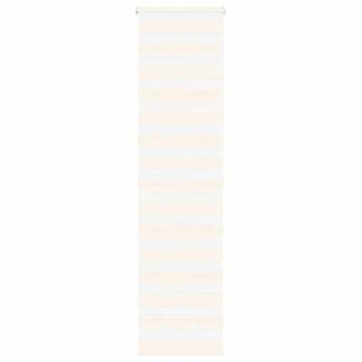 VidaXL Zebra rolgordijn 65x200 cm stofbreedte 60,9 cm marmerbeige VidaXL Zebra rolgordijn 65x200 cm stofbreedte 60,9 cm marmerbeige