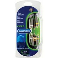 Bandridge Bvl5310 Stereo Video Kabel 10.0 M - thumbnail