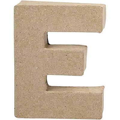 Creativ Company Letter papier-maché - e, 10cm Creativ Company Letter papier-maché - e, 10cm