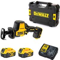 DeWALT DCS369P2 Accu compacte reciprozaag 18V XR 5.0Ah in TSTAK - thumbnail