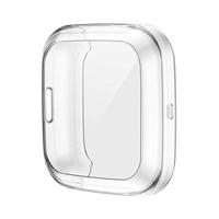 Fitbit Versa 2 Soft TPU case (volledig beschermd) - Transparant - thumbnail
