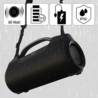 Hama Bluetooth®-luidspreker SoundBarrel Besch. Waterstralen 60 W Power Pack - thumbnail
