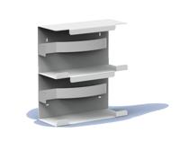 Mediqo-line MediQo-line duo handschoendispenser MQDGDE - RVS - thumbnail