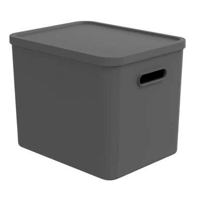 Rotho albula multibox 29.5x29x37 cm 27l antraciet
