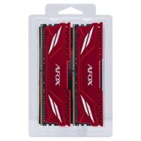 AFOX GAMING DDR4 2X16GB 3200MHZ CL16 RANK1 XMP2 RED - thumbnail