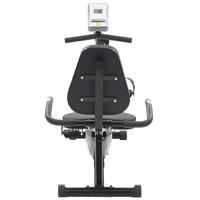 VidaXL Ligfiets hometrainer magnetisch met hartslagmeter - thumbnail