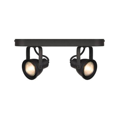 LABEL51 LED Spot 'Max' 2-lichts, kleur Zwart