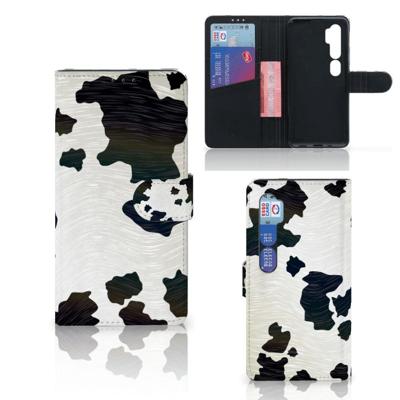 Xiaomi Mi Note 10 Pro | Telefoonhoesje | Met pasjeshouder | Koeienvlekken Xiaomi Mi Note 10 Pro | Telefoonhoesje | Met pasjeshouder | Koeienvlekken
