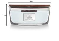 WoodWick magnolia birch ellipse candle - thumbnail