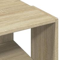 Salontafel 89,5x48x30 cm bewerkt hout sonoma eikenkleurig - thumbnail