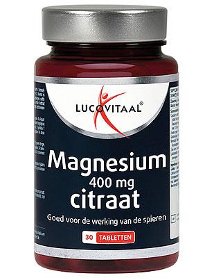 Lucovitaal Lucovitaal Magnesium Citraat 400mg (30tb) Lucovitaal Lucovitaal Magnesium Citraat 400mg (30tb)