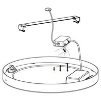 Eglo PlafonnièreZigbee Fueva-Z Ø 21cm RVS - 900114 - thumbnail