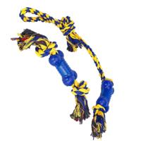 Nobleza Honden speeltouwen met rubber bot - 2 stuks - thumbnail