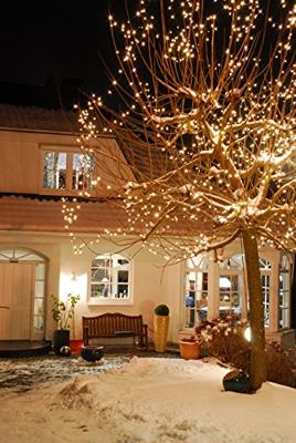 Konstsmide 6020-100 Micro-lichtketting Buiten Energielabel: G (A - G) werkt op het lichtnet Aantal lampen 80 LED Warmwit