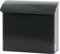 V-Part brievenbus staal antracietkleurig - thumbnail