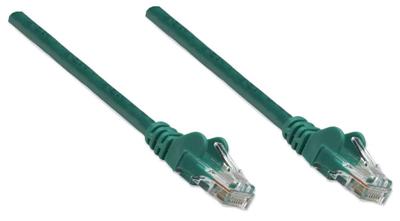 Intellinet 318945 RJ45 Netwerkkabel, patchkabel CAT 5e U/UTP 1.00 m Groen 1 stuk(s)