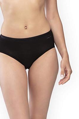 Lights dames heup slip - Elastisch katoenen dames onderbroek -Midi slip Katoenen kruisje