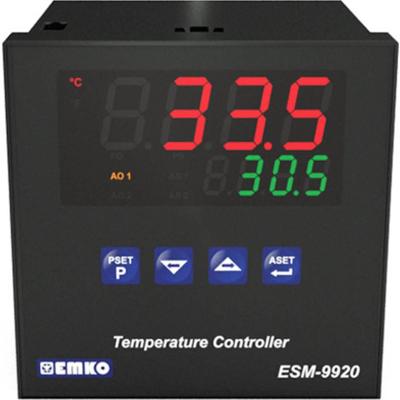 Emko ESM-9920.2.20.0.1/01.02/0.0.0.0 2-punt, P, PI, PD, PID Temperatuurregelaar Pt100, J, K, R, S, T -200 tot 1700 °C Relais 5 A, SSR (l x b x h) 96 x 96 x 96 Emko ESM-9920.2.20.0.1/01.02/0.0.0.0 2-punt, P, PI, PD, PID Temperatuurregelaar Pt100, J, K, R, S, T -200 tot 1700 °C Relais 5 A, SSR (l x b x h) 96 x 96 x 96