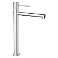 Wastafel Mengkraan Hoog Sapho Solaris Chroom - thumbnail