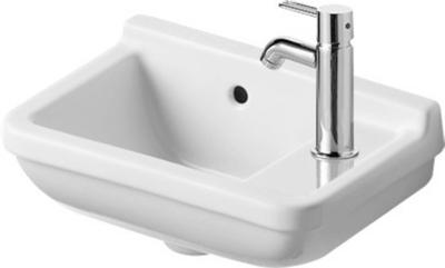 Duravit Starck 3 fontein 40x26 cm 1x kraangat rechts wit 0751400000