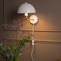 Leitmotiv Bonnet Wandlamp - Wit - thumbnail