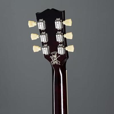 Gibson Artist Collection Slash "Victoria" Les Paul Standard LH Gold Top linkshandige elektrische gitaar met koffer - thumbnail
