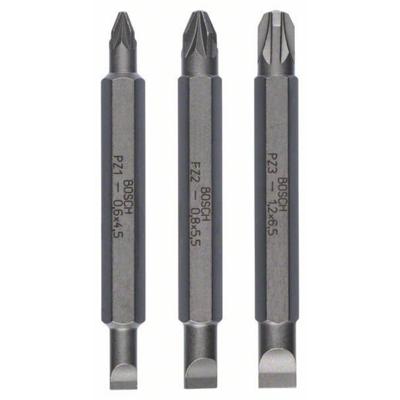 Bosch Accessories 2607001747 Dubbelbitset Plat, Kruiskop Pozidriv Bosch Accessories 2607001747 Dubbelbitset Plat, Kruiskop Pozidriv
