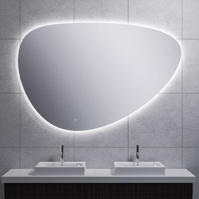 Wiesbaden Uovo spiegel ovaal met LED, dimbaar en spiegelverwarming 140 cm