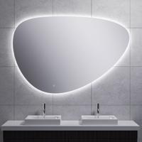Wiesbaden Uovo spiegel ovaal met LED, dimbaar en spiegelverwarming 140 cm - thumbnail