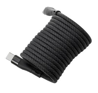 Maxtrack C532-1L USB-kabel USB 2.0 USB-C stekker 1 m Zwart Spiraalkabel, Vergulde steekcontacten Maxtrack C532-1L USB-kabel USB 2.0 USB-C stekker 1 m Zwart Spiraalkabel, Vergulde steekcontacten